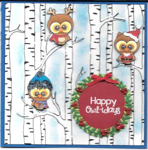 Happy Owl-idays